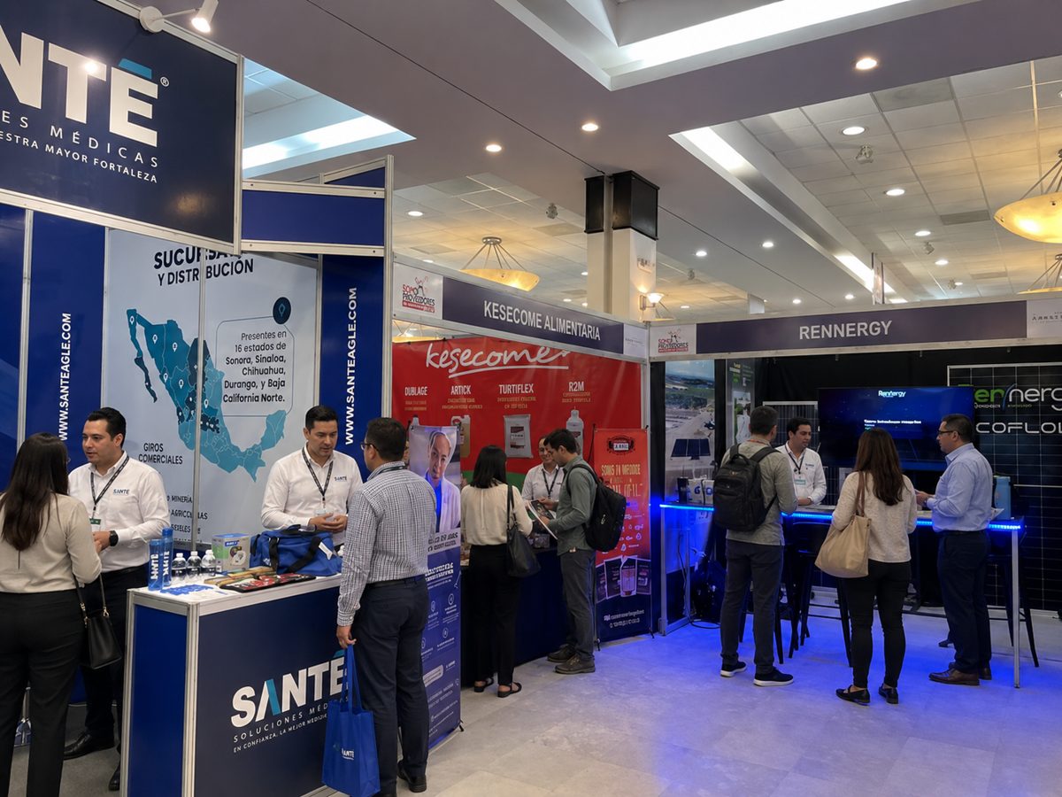 Stands y expositores en la EXPO Industrial y de Negocios